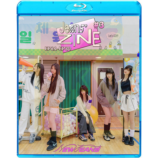 Blu-ray NewJeans ZINE #3 EP21-EP30 日本語字幕あり NewJeans ニュージーンズ MINJI ミンジ HANNI ハニ DANIELLE ダニエル HAERIN ヘリン HYEIN ヘイン NewJeans KPOP DVD