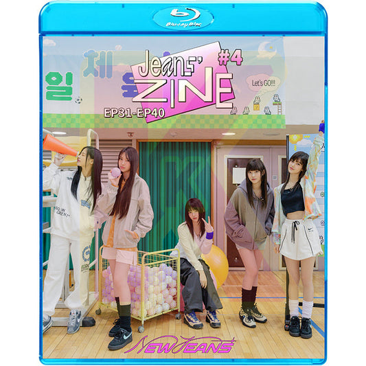 Blu-ray NewJeans ZINE #4 EP31-EP40 日本語字幕あり NewJeans ニュージーンズ MINJI ミンジ HANNI ハニ DANIELLE ダニエル HAERIN ヘリン HYEIN ヘイン NewJeans KPOP DVD