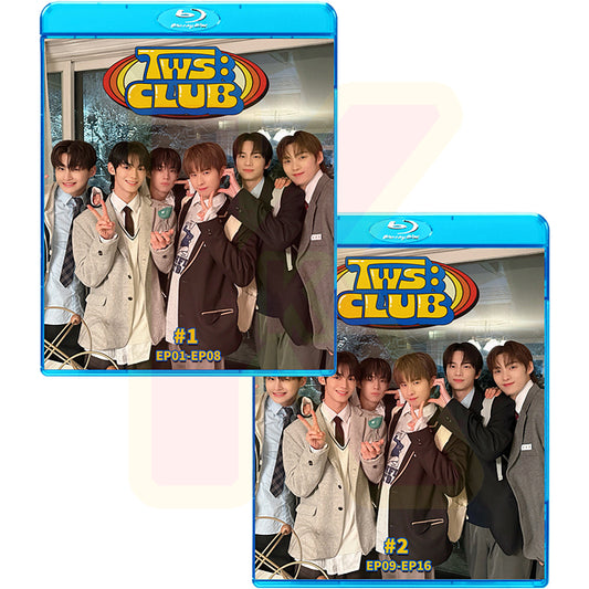 Blu-ray TWS:CLUB 2枚SET EP01-EP16 日本語字幕あり トゥアス シンユ ドフン ヨンジェ ハンジン ジフン ギョンミン KPOP ブルーレイ