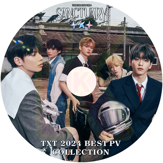 K-POP DVD TXT 2024 2nd BEST PV Collection - Over The Moon / Deja Vu / Chasing That Feeling 他 - トゥモローバイトゥゲザー KPOP DVD