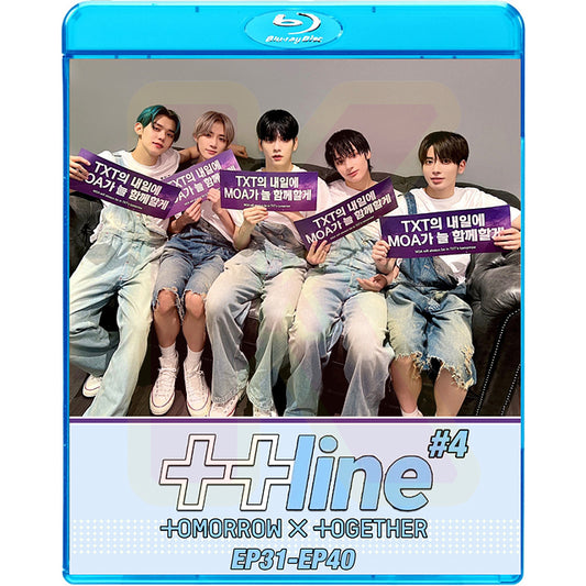 Blu-ray TXT ttline #4 EP31-EP40 日本語字幕あり TXT TOMORROW X TOGETHER トゥモローバイトゥゲザー ブルーレイ