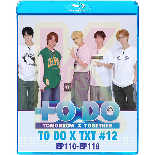 Blu-ray TXT TO DO #12 EP110-EP119 日本語字幕あり TXT TOMORROW X TOGETHER トゥモローバイトゥゲザー ブルーレイ