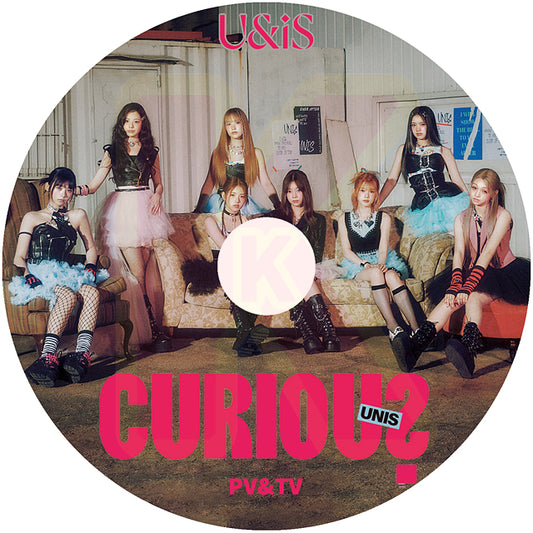 K-POP DVD UNIS 2024 2nd PV/TV Collection - Curious SUPERWOMAN - ユニス KPOP DVD