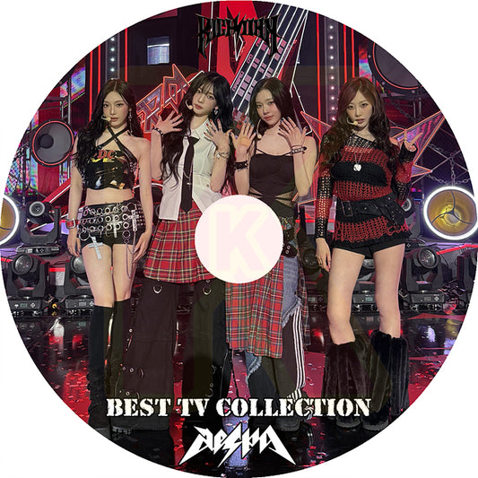 K-POP DVD aespa 2025 2nd BEST TV - Rich Man / Dirty Work / Whiplash / Armageddon / Supernova 他 - エスパ カリナ ジゼル ウィンター ニンニン KPOP DVD