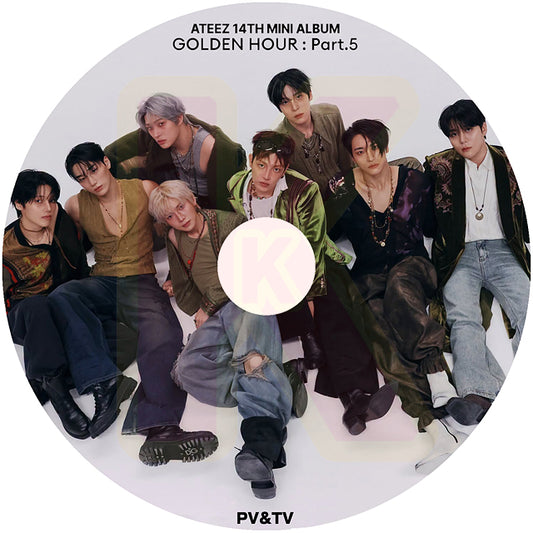 K-POP DVD ATEEZ 2026 2nd PV/TV - BAD / Adrenaline / Lemon Drop / Ice On My Teeth  / WORK  他 - エーティーズ KPOP DVD