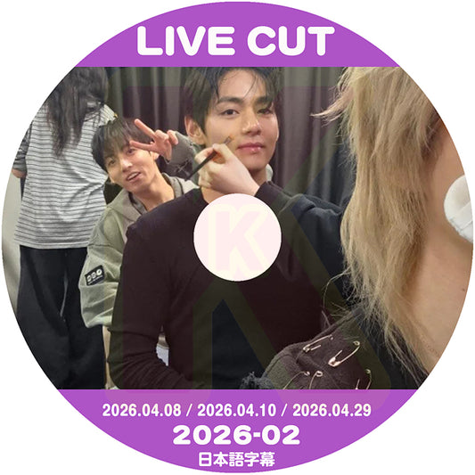 K-POP DVD 2026 BTS LIVE CUT #2 日本語字幕あり バンタン KPOP DVD