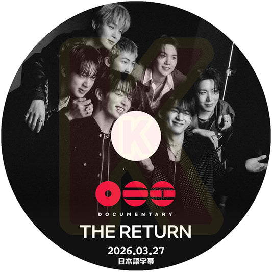 K-POP DVD BTS DOCUMENTARY THE RETURN ARIRANG 2026.03.27 日本語字幕あり BANGTAN KPOP DVD
