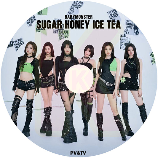 K-POP DVD BABYMONSTER 2026 2nd PV/TV - SUGAR HONEY ICE TEA / CHOOM / WE GO UP / HOT SAUCE / DRIP / CLIK CLAK / FOREVER / SHEESH / BATTER UP 他 - ベイビーモンスター KPOP DVD