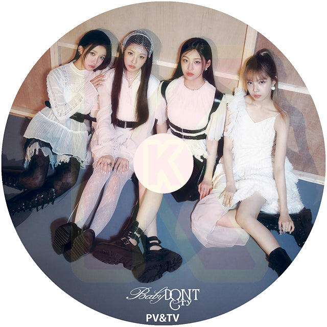 K-POP DVD Baby DONT Cry 2026 PV/TV - Shapeshifter / I DONT CARE / F Girl 他 - ベイビードントクライ イヒョン ベニ クミ ミア KPOP DVD