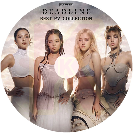 K-POP DVD BLACKPINK 2025 BEST PV - GO / JUMP 他 - BLACK PINK ブラックピンクブルピン KPOP DVD