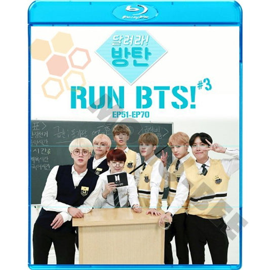 [Blu-ray] BTS 2021 RUN BTS ! #3 (EP51 - EP70) -日本語字幕有- BTS 防弾少年団 バンタン [Blu-ray] - mono-bee