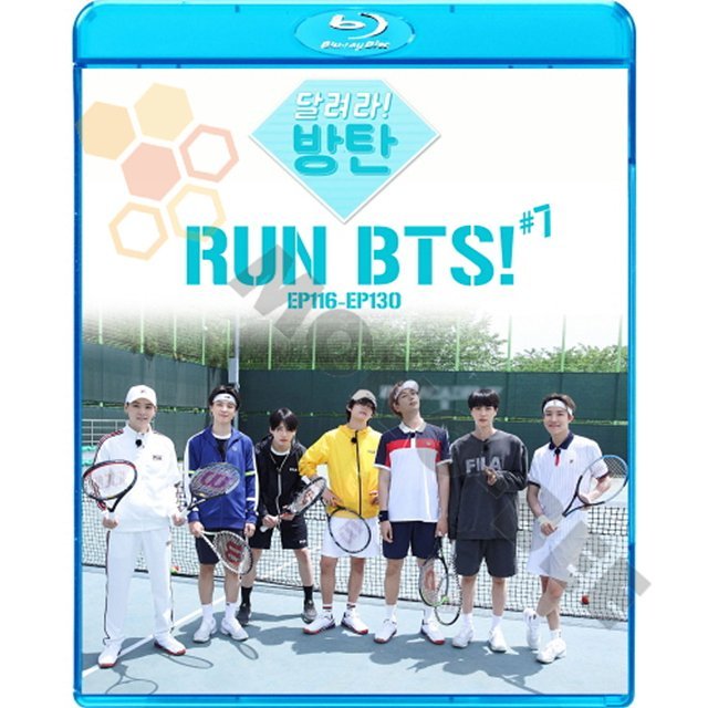 [Blu-ray] BTS 2021 RUN BTS ! #7 (EP116 - EP130) -日本語字幕有- BTS 防弾少年団 バンタン [Blu-ray] - mono-bee