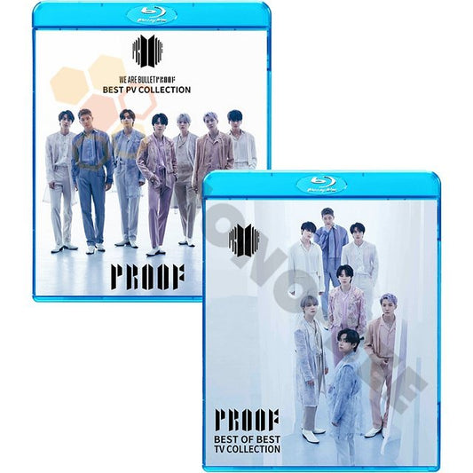 [Blu-ray] BTS 2022 BEST PV / TV COLLECTION 2枚セット- PROOF - 防弾少年団 バンタン RM JIN V SUGA J-HOPE JIMIN JUNGKOOK [Blu-ray] - mono-bee