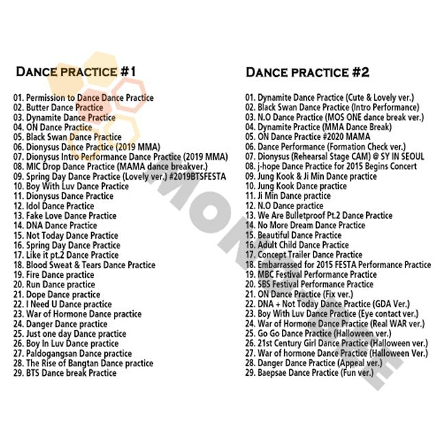 [Blu-ray]BTS 2021 DANCE PRACTICE-Permission To Dance--BTS 防弾少年団 バンタン [Blu-ray] - mono-bee