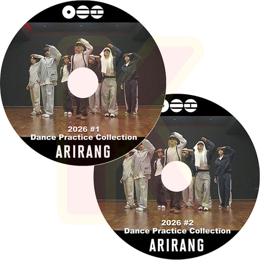 K-POP DVD BTS 2026 DANCE PRACTICE COLLECTION 2枚SET -SWIM 他 - バンタン  BANGTAN KPOP DVD