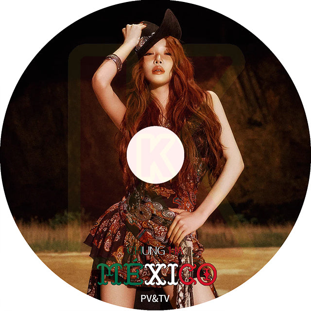K-POP DVD CHUNG HA 2026 PV/TV - México / STRESS / EENIE MEENIE / Roller Coaster / Gotta Go 他 - 元I.O.I アイオーアイ CHUNGHA チョンハ KPOP DVD