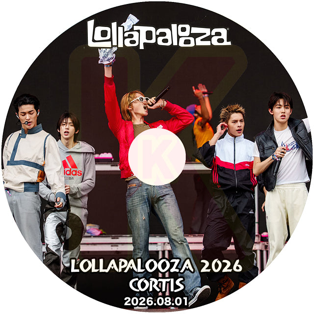 K-POP DVD CORTIS 2026 LOLLAPALOOZA 2026.08.01 日本語字幕なし コルティス KPOP DVD