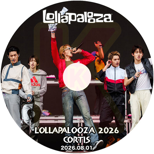 K-POP DVD CORTIS 2026 LOLLAPALOOZA 2026.08.01 日本語字幕なし コルティス KPOP DVD