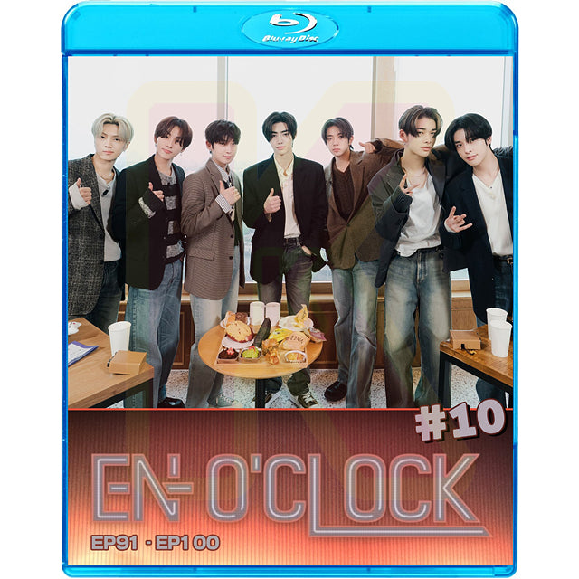 Blu-ray ENHYPEN EN-O'CLOC #10 EP91-EP100 日本語字幕あり エンハイプン エンハイフン K-POP ブルーレイ