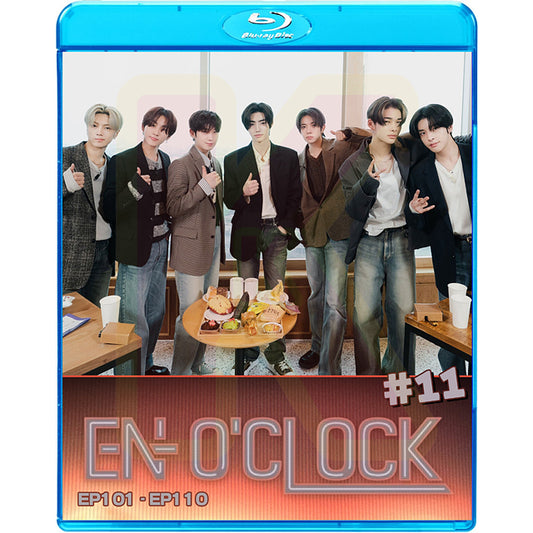 Blu-ray ENHYPEN EN-O'CLOC #11 EP101-EP110 日本語字幕あり エンハイプン エンハイフン K-POP ブルーレイ