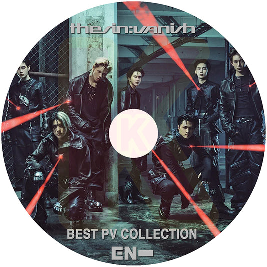 K-POP DVD ENHYPEN 2025 BEST PV - Knife / Bad Desire / No Doubt / Brought The Heat Back / XO 他 - エンハイフン KPOP DVD