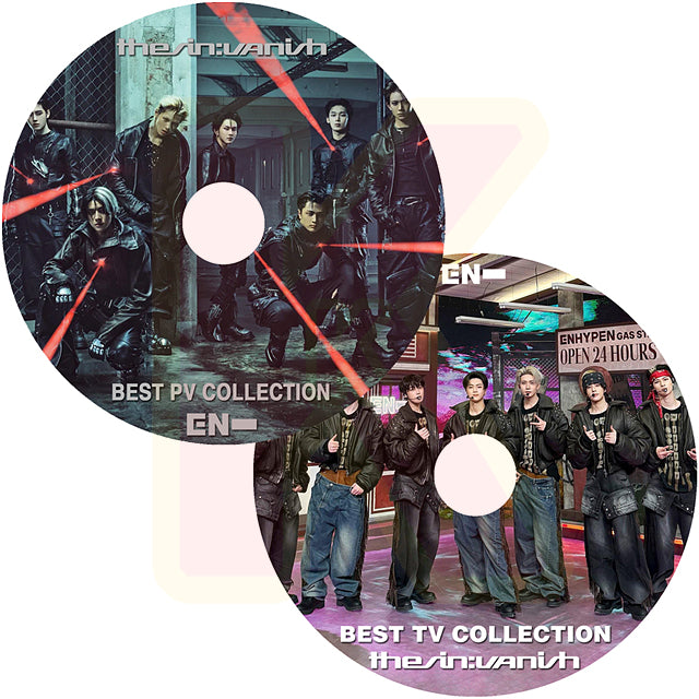 K-POP DVD ENHYPEN 2026 BEST PV & BEST TV 2枚セット - Knife / Bad Desire / No Doubt / Brought The Heat Back / XO 他 - エンハイフン KPOP DVD