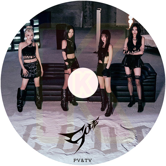 K-POP DVD Everglow 2026 PV/TV - CODE ZOMBIE SLAY Pirate FIRST LA DI DA DUN DUN Adios Bon Bon Chocolat - エバーグロウ KPOP DVD