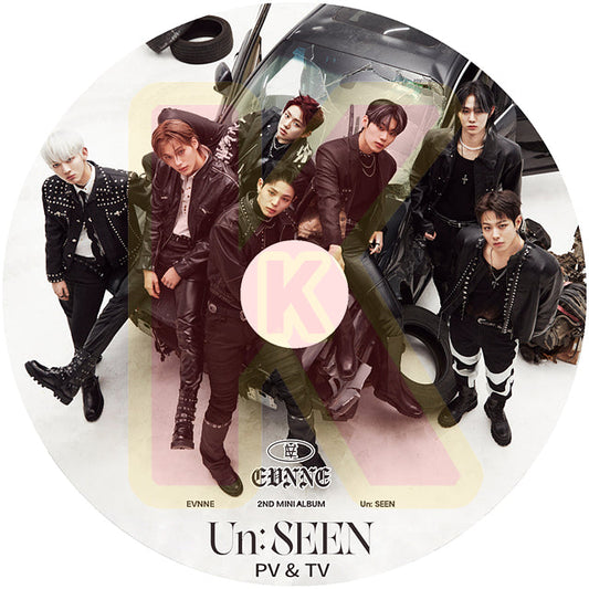 K-POP DVD EVNNE 2024 PV&TV - UGLY  TROUBLE - EVNNE イブン ケイタ パクハンビン イジョンヒョン ユスンオン チユンソ ムンジョンヒョン パクジフ KPOP DVD