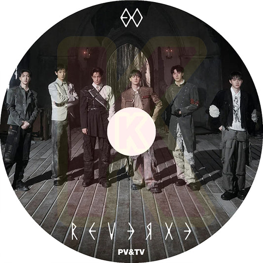 K-POP DVD EXO 2026 PV/TV - Crown Let Me In Don't fight the feeling Obsession Love Shot Tempo Universe Power 他 - エクソ KPOP DVD