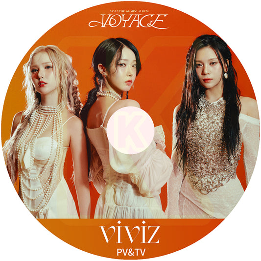 K-POP DVD VIVIZ 2024 PV/TV - Shhh! MANIAC PULL UP LOVEADE BOP BOP! 他 - GFRIEND ヨジャチング VIVIZ ウンハ シンビ オムジ KPOP DVD