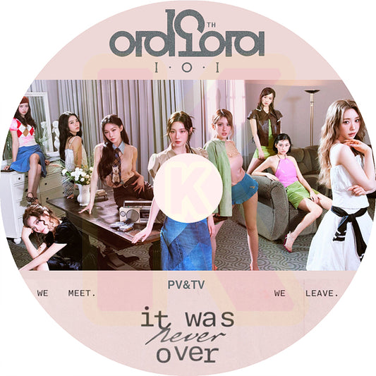 K-POP DVD I.O.I 2026 PV&TV - Suddenly / Very Very Very / Whatta Man / Dream Girls / Crush When The Cherry Blossoms Fade - I.O.I アイオーアイ KPOP DVD