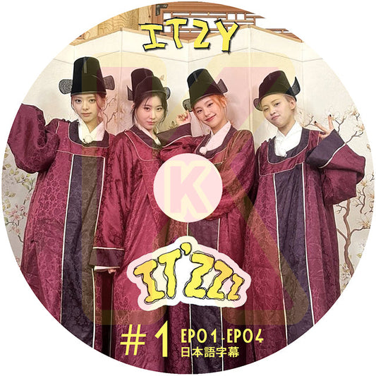 K-POP DVD ITZY IT'zzz #1 日本語字幕あり ITZY イッジ Yeji イェジ Lia リア Ryujin リュジン Chaeryeong チェリョン Yuna ユナ 韓国番組収録DVD ITZY KPOP DVD
