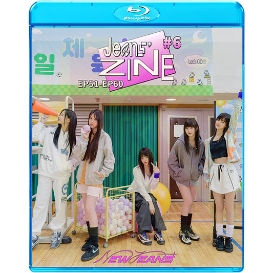 Blu-ray NewJeans ZINE #6 EP51-EP60 日本語字幕あり ニュージーンズ ミンジ ハニ ダニエル ヘリン ヘイン KPOP ブルーレイ