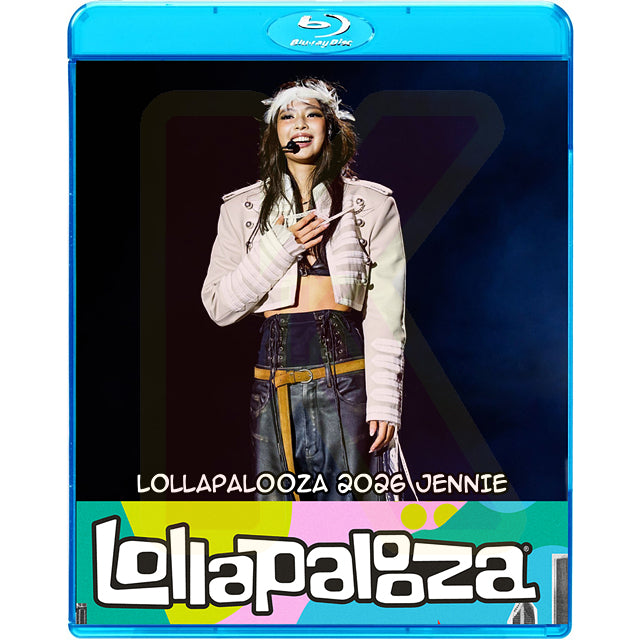 KPOP Blu-ray JENNIE 2026 LOLLAPALOOZA 2026.08.01 日本語字幕なし BLACK PINK ブラックピンクブルピン KPOP ブルーレイ