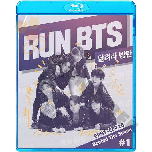 [K-POP Blu-ray] BTS Behind The Scene #1 RUN BTS ! EP91-EP115 日本語字幕あり 防弾少年団 バンタン 韓国番組 BANGTAN KPOP Blu-ray - mono-bee