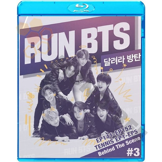 [K-POP Blu-ray] BTS Behind The Scene #3 RUN BTS ! EP141-EP152+TENNIS EP1-EP5 日本語字幕あり 防弾少年団 バンタン 韓国番組 BANGTAN KPOP Blu-ray - mono-bee