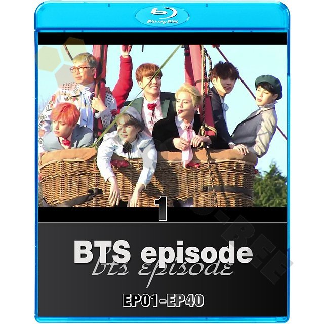 【K-POP Blu-ray] BTS - BTS EPISODE #1 EP01 - EP40 (日本語字幕有) - BTS RM JIN SUGA J-HOPE JIMIN V JUNGKOOK [K-POP Blu-ray] - mono-bee