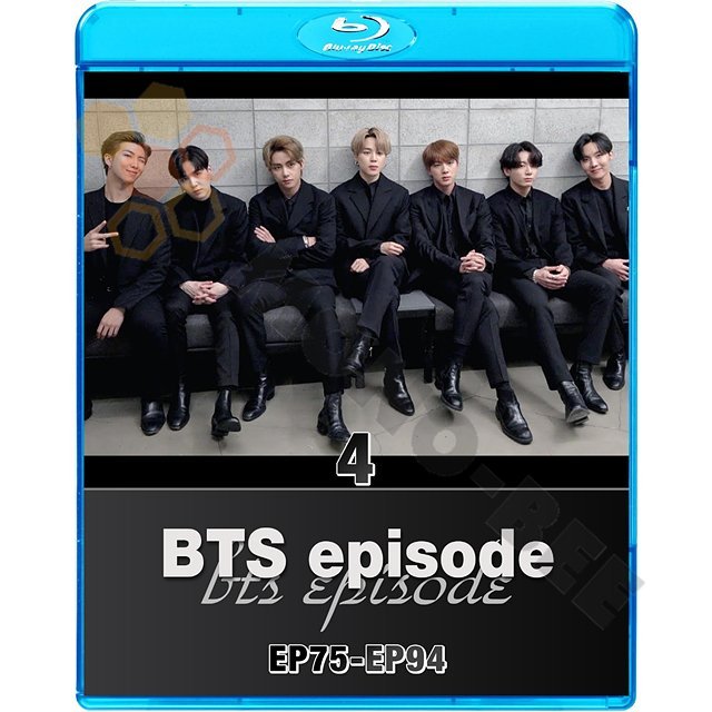 【K-POP Blu-ray] BTS - BTS EPISODE #4 EP75 - EP94 (日本語字幕有) - BTS RM JIN SUGA J-HOPE JIMIN V JUNGKOOK [K-POP Blu-ray] - mono-bee