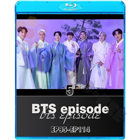 【K-POP Blu-ray] BTS - BTS EPISODE #5 EP95 - EP114 (日本語字幕有) - BTS RM JIN SUGA J-HOPE JIMIN V JUNGKOOK [K-POP Blu-ray] - mono-bee