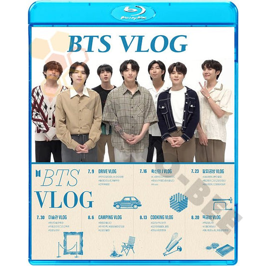 [K-POP Blu-ray] BTS VLOG 日本語字幕あり V LOG 完結 BTS 防弾少年団 バンタン Blu-ray - mono-bee