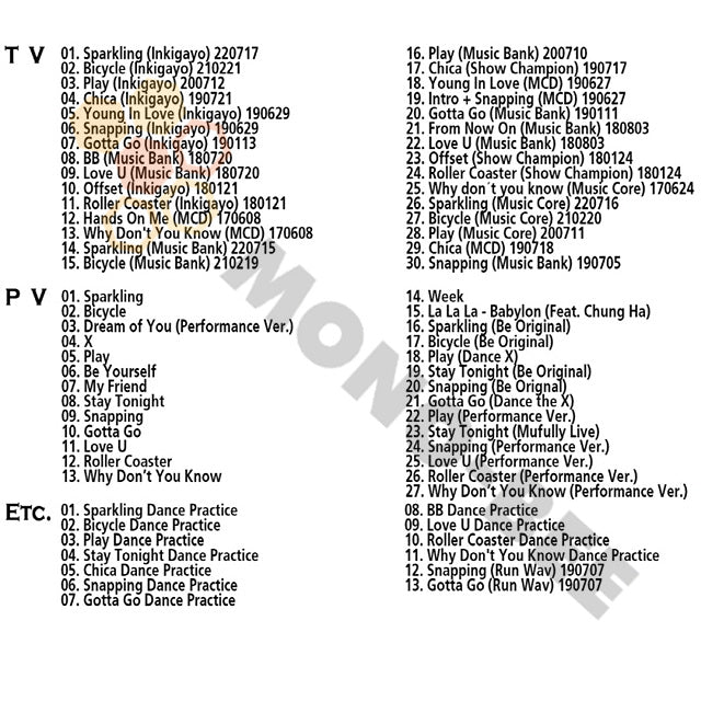 [K-POP Blu-ray] Chung Ha 2022 SPECIAL EDITION - Bare & Rare -Spakling/Bicycle Chung Ha 2022 PV Blu-ray - mono-bee