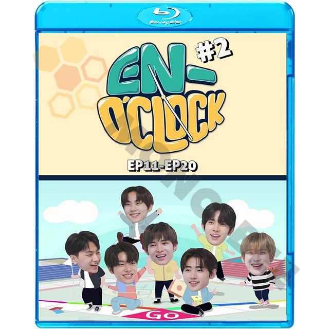 [K-POP Blu-ray] ENHYPEN 0'CLOCK #2 EP10 - EP20 日本語字幕あり ENHYPEN エンハイフン ENHYPEN ブルーレイ - mono-bee