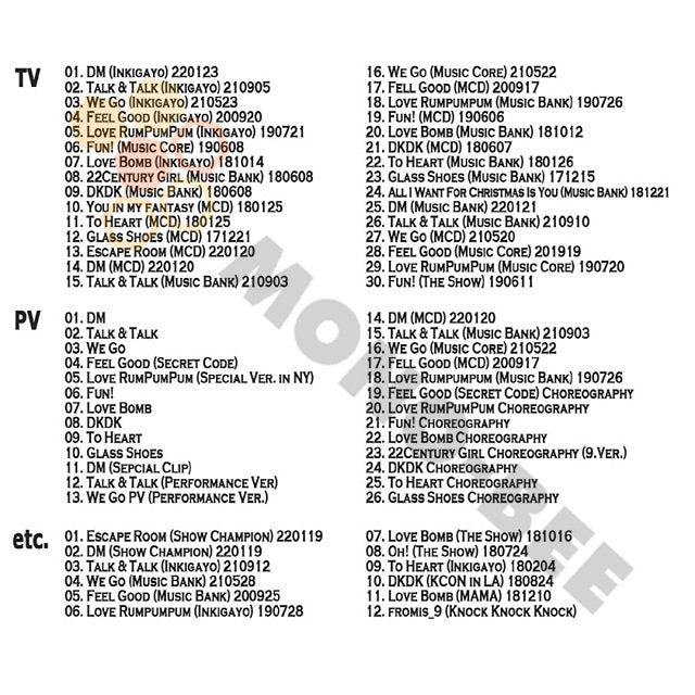 [K-POP Blu-ray] Fromis_9 2022 SPECIAL EDITION - Midnight Guest - Fromis_9 プロミスナイン [K-POP Blu-ray] - mono-bee