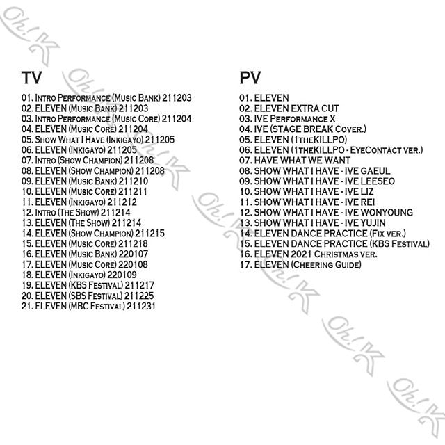 [K-POP Blu-ray] IVE SPECIAL EDITION IVE The 1st SINGLE ALBUM <ELEVEN>-話題の 6人組 GIRL GROUP IVE アイブ　【K-POP Blu-ray 】 - mono-bee