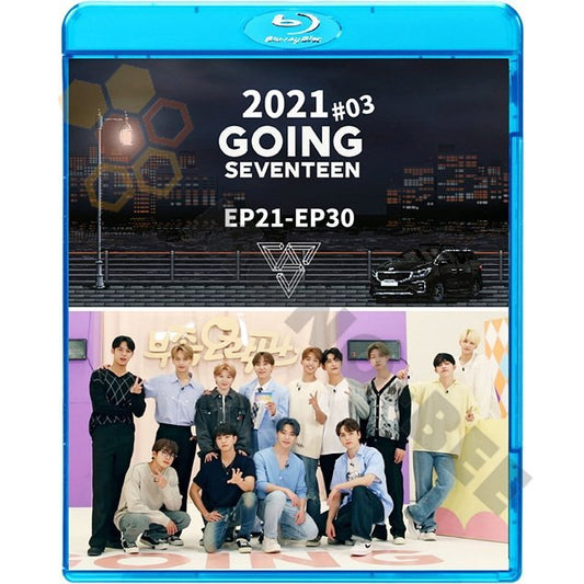 [K-POP Blu-ray ]SEVENTEEN 2021 GOING SEVENTEEN #3 EP21-EP30 日本語字幕あり SEVENTEEN セブンティーン セブチ 韓国番組 SEVENTEEN ブルーレイ - mono-bee