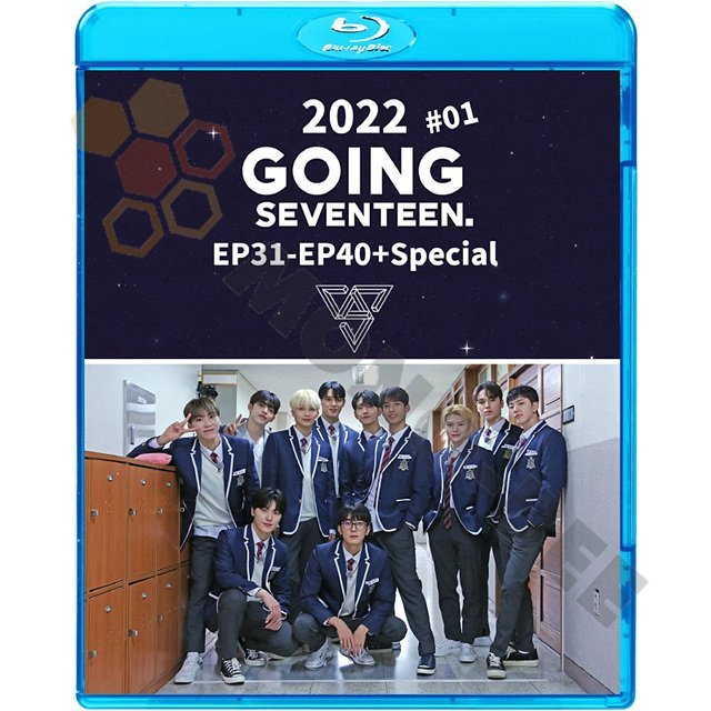 [K-POP Blu-ray ] SEVENTEEN 2022 GOING SEVENTEEN #1 EP31-EP40+Special 日本語字幕あり 韓国番組 セブンティーン セブチ SEVENTEEN ブルーレイ - mono-bee