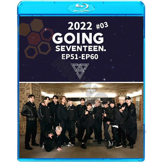 [K-POP Blu-ray ] SEVENTEEN 2022 GOING SEVENTEEN #3 EP51-EP60 日本語字幕あり 韓国番組 セブンティーン セブチ SEVENTEEN ブルーレイ - mono-bee