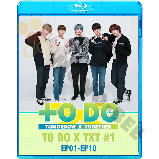 [K-POP Blu-ray] TXT TO DO #1 EP01 - EP10 日本語字幕あり TXT TOMORROW X TOGETHER トゥモローバイトゥゲザー 韓国番組 TXT KPOP Blu-ray - mono-bee
