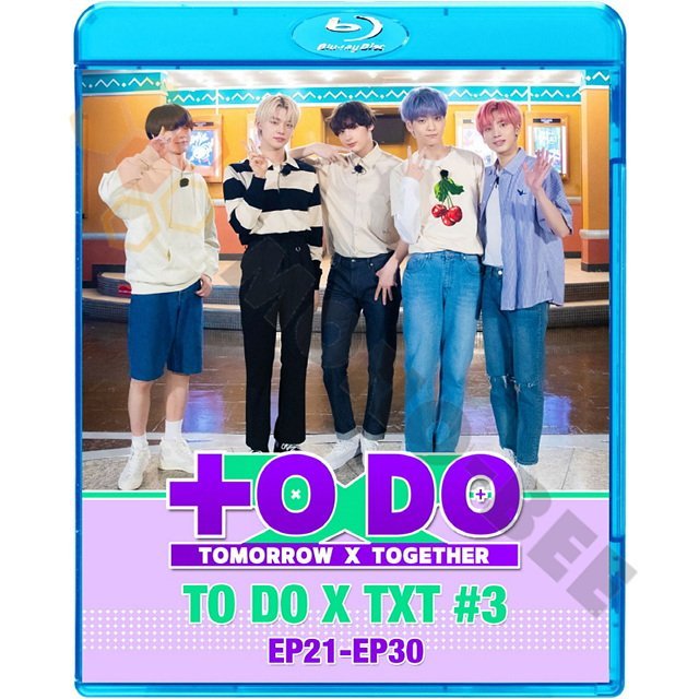 [K-POP Blu-ray] TXT TO DO #3 EP21 - EP30 日本語字幕あり TXT TOMORROW X TOGETHER トゥモローバイトゥゲザー 韓国番組 TXT KPOP Blu-ray - mono-bee