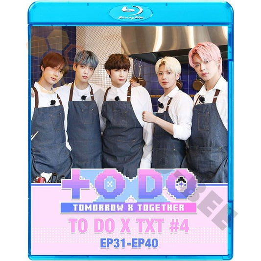 [K-POP Blu-ray] TXT TO DO #4 EP31 - EP40 日本語字幕あり TXT TOMORROW X TOGETHER トゥモローバイトゥゲザー 韓国番組 TXT KPOP Blu-ray - mono-bee